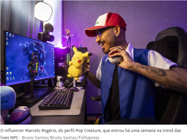 Capa da entrevista na Folha de S.Paulo